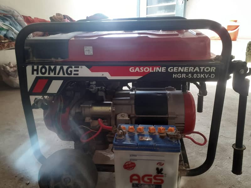 Brand New Homage Gasoline Generator for Sale in Kohat Cantt 4