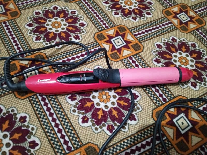 shinon hair straightener with curler best quality 2