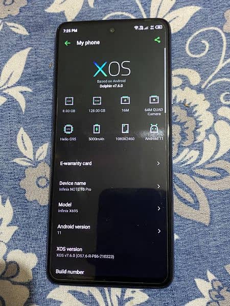 infinix note 10 pro pta approved hai box sath hai original 0