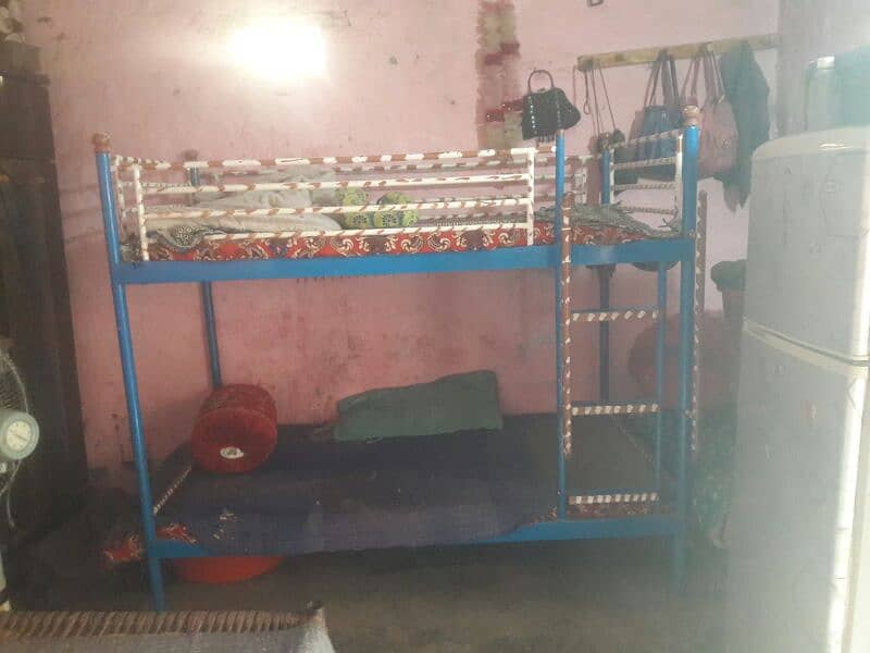 For Sale Double Story Bed Iron-Metal 1