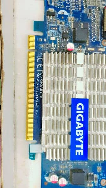 NVIDIA 210 Geforce Gigabyte Graphic Card just like new. 3