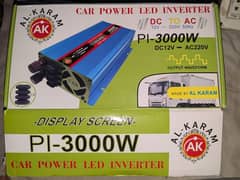 Al Karam car power inverter 3000 watts can run fridge iron All fans