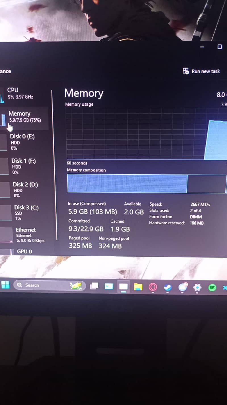 Corsair ddr4 4x2(8gb) 2400Mhz ram 3