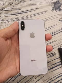 iphone X pta approved white color 64gb 0