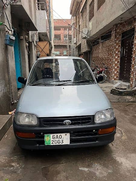 Daihatsu Cuore golden number Gujranwala ka 2003 model ha 1