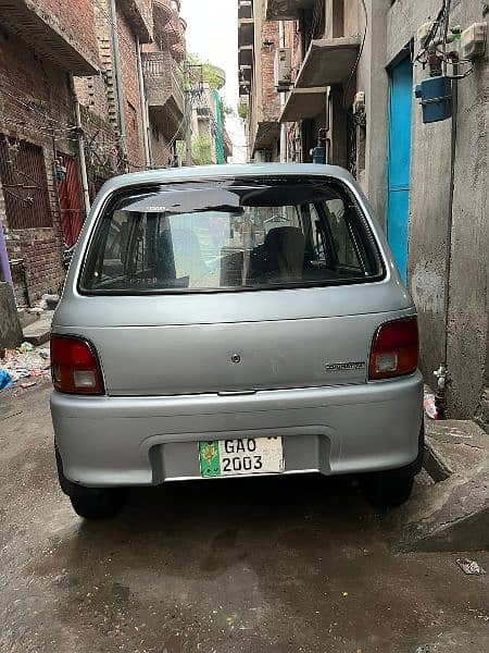 Daihatsu Cuore golden number Gujranwala ka 2003 model ha 7