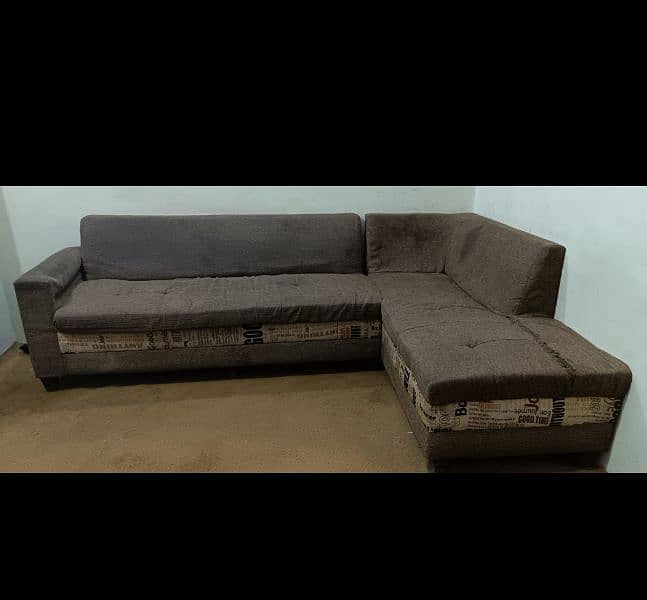 L shape sofa urgent need cash 0