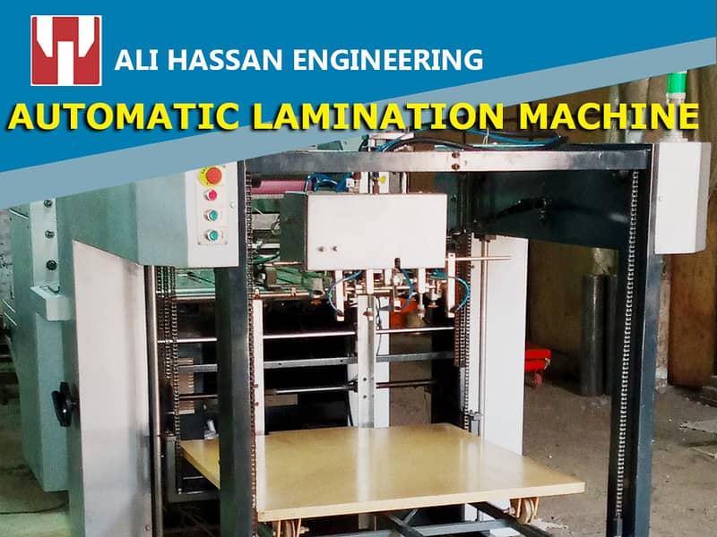 Auto Lamination machine|Auto paper feeding & Cutting lamination|Cold 2