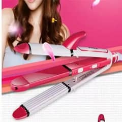 3 in 1 Hair Straightener Curling Irons