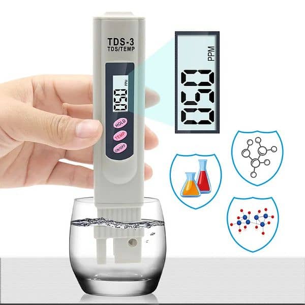 Digital TDS Water Purifier Quality Tester Home Water Testing Pen 7