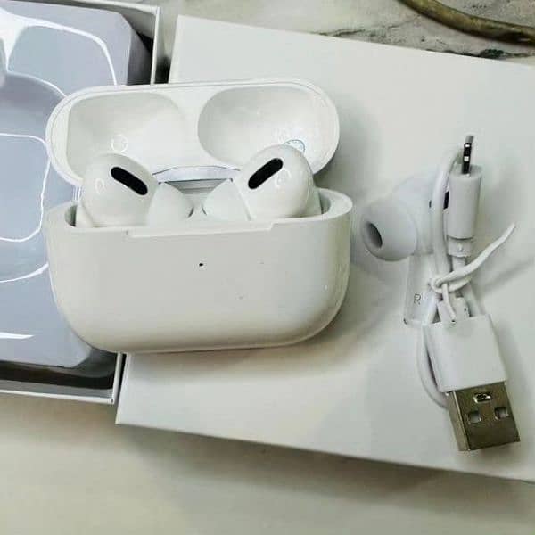 Airpods for anyphone in white colour in good quality reasonable price. 0