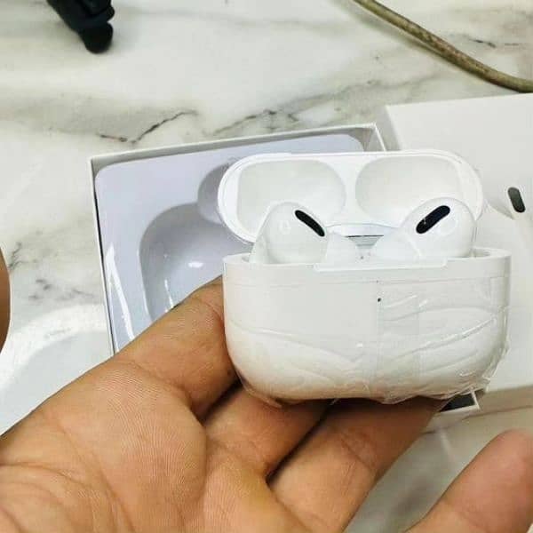 Airpods for anyphone in white colour in good quality reasonable price. 2