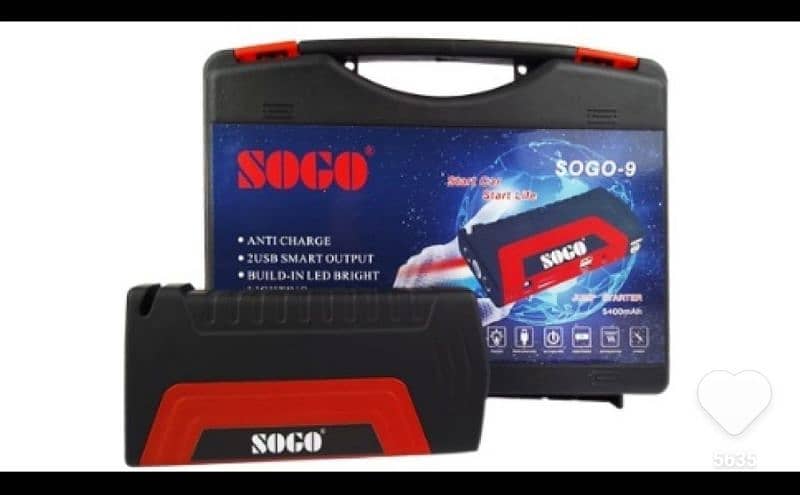 Sogo High Power Car Battery Jump Starter Power bank | 0