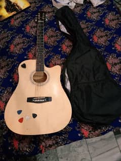 full size acoustic guitar