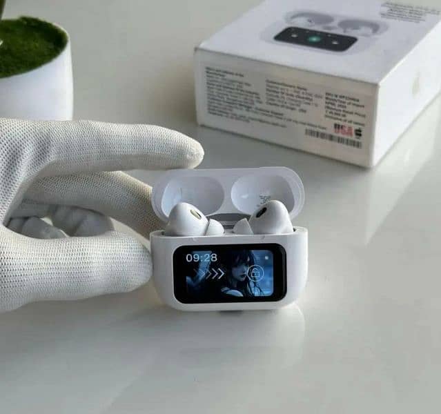 A9 Pro Touch Screen Wireless Airpods 4