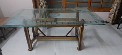 dining table with glass top 0