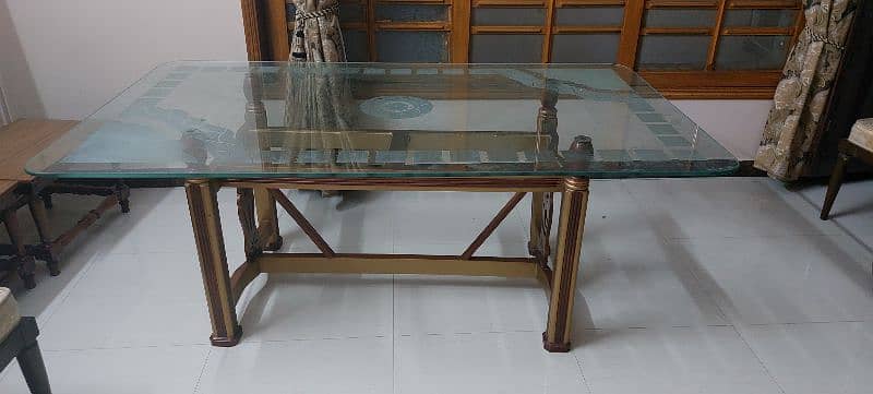 dining table with glass top 2