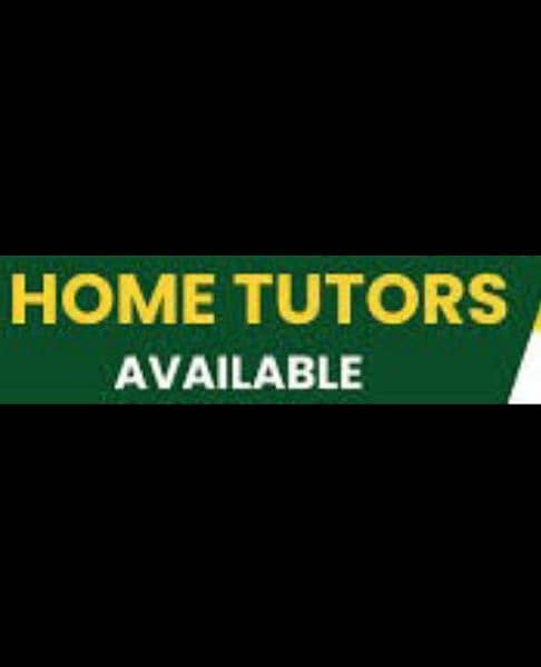 home tutor available 0