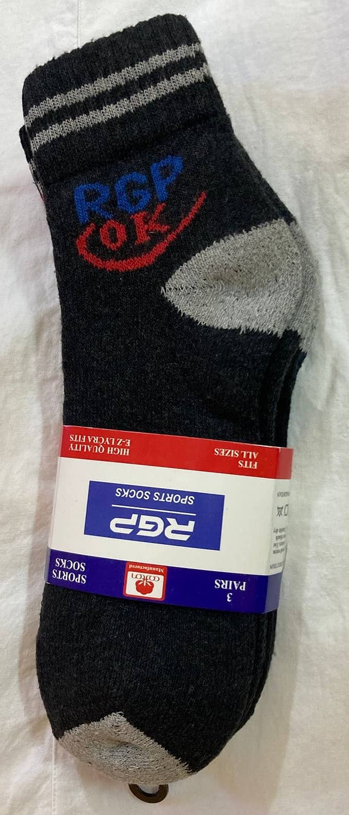 Sports Socks 3 pairs pack for PKR 400. Free Returns 0