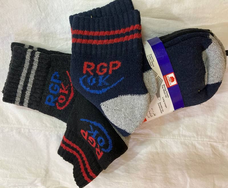 Sports Socks 3 pairs pack for PKR 400. Free Returns 1