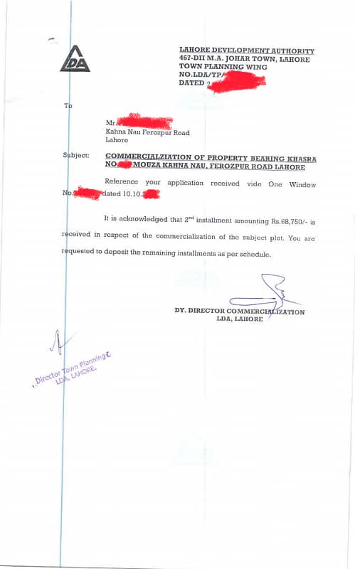 8 Marla LDA Approved Commercial hall on ferozpur road kahna nau Lahore 10