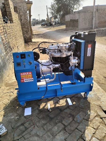 generator 20kva Toyota 3S 2000 CC japani engine 15kva 20kva 25kva 30kv 5