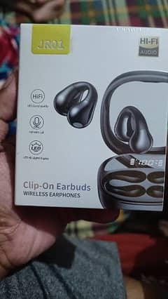 Clip on Earbuds (Earcuffs) HiFi Audio. . . JR01 0