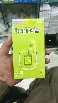 Headiset wireless stereo. . Model. . Air 31