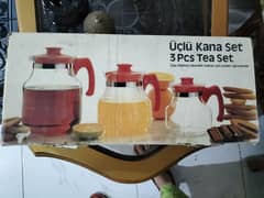 brand new heat resistant kettle 3 piece's set