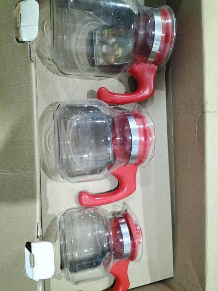 brand new heat resistant kettle 3 piece's set 3