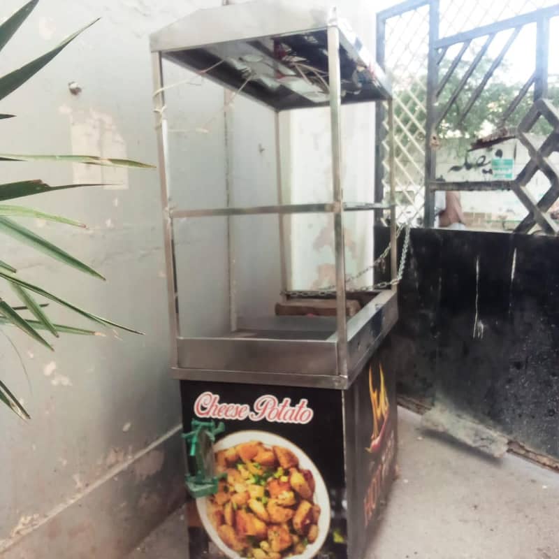 fries and burger setup 1