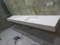 corian vanities