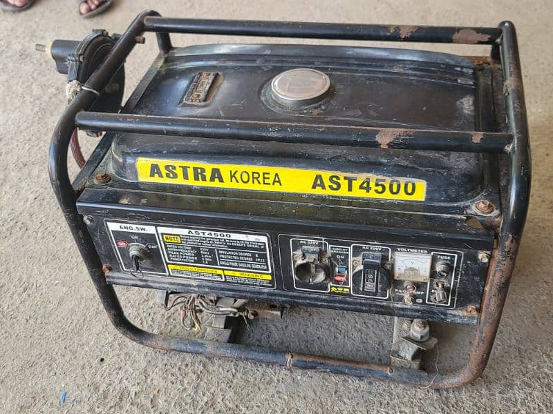 ASTRA Korea 3KVA (3000Watt) generator for sale in very good condition 2