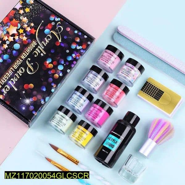 Acrylic Nail Art Powder Set 1