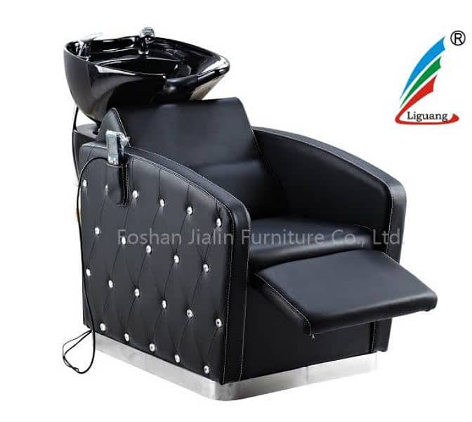 Saloon chairs | Beauty parlor chairs | shampoo unit | pedicure | 13