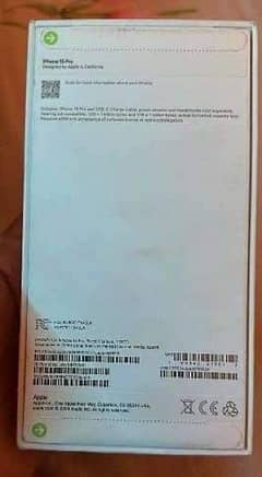 Iphone 15 pro 128 Gb box pack sealed 0