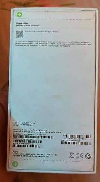 Iphone 15 pro 128 Gb box pack sealed 0