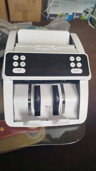 cash counting machine mix cash currency Note counting with fake detect 19