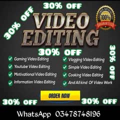 video editor and letter head design