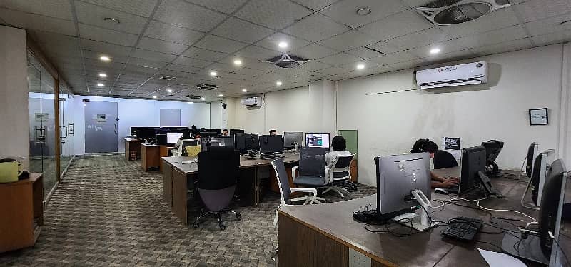 1 kanal Semi furnished office For Rent 7