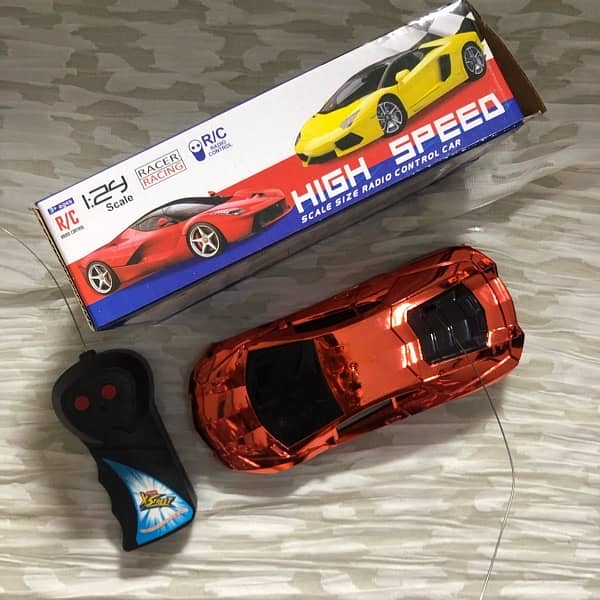 red rc car 2