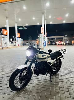 hi speed infinity 150 cafe racer budget bike