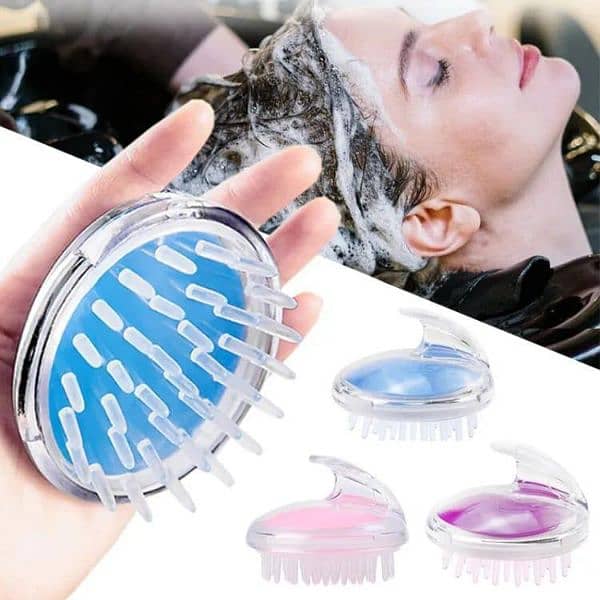 Silicone Scalp Shampoo Brush 2