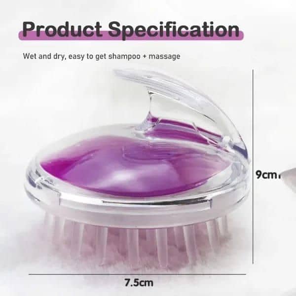 Silicone Scalp Shampoo Brush 3