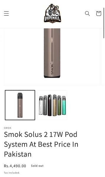 smok solus 2 pod 1