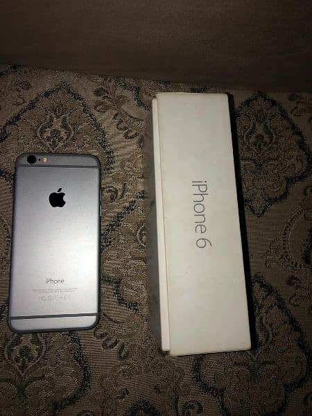 iphone 6 non pta urgent sale with box charger 1