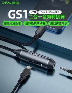 Gaming Convertor Splitter for Pubg 2 in 1 Type-C