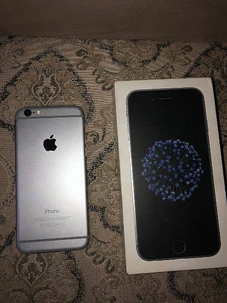 iphone 6 non pta urgent sale with box charger 4