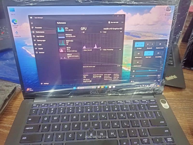 Dell i5 8gen FHD IPS Touch A+ laptop 16gb ram 8gb graphic 512 M. 2 SSD 2