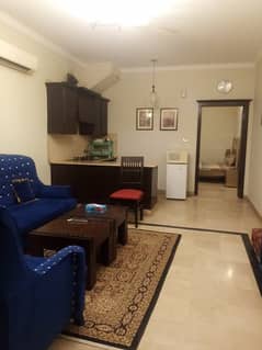 F-11 Markaz 1 Bedroom Furnished Apartment For Rent